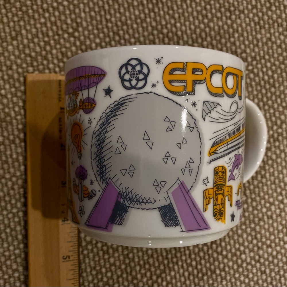 Disney Parks EPCOT Starbucks Been There Series Pin Drop Collection Mug Cup - Picture 16 of 17